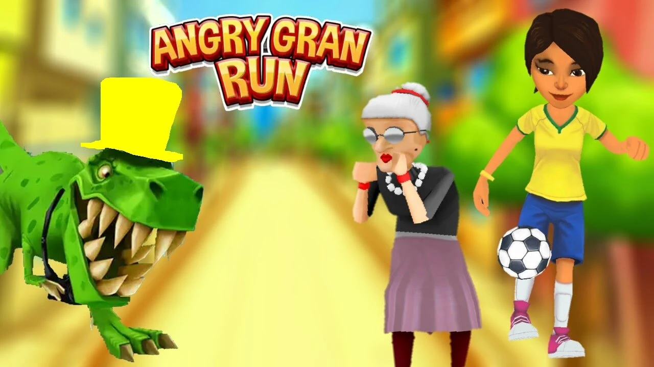 Angry Gran Run Brazil | Flash Games 247