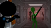 Stickman Armed Assassin: Cold Space